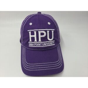 High Point University Panthers Split Bar Strapback Adjustable Hat Cap HPU NCAA